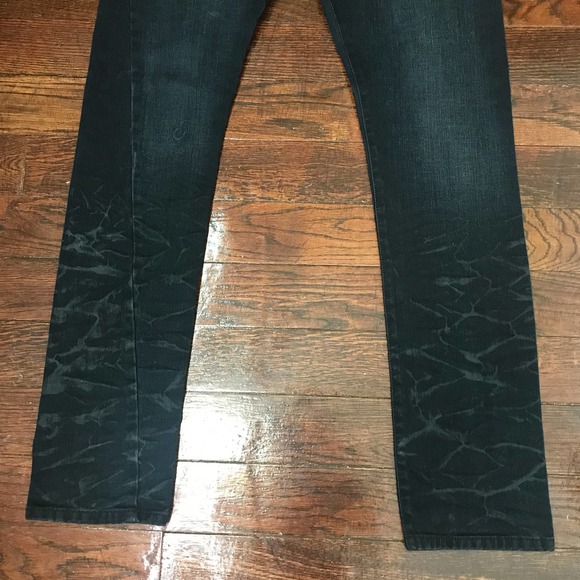 Versuchskind Berlin Jeans Style XOSP Men's Size 33 Handmade Drop Crotch Black - Picture 8 of 13